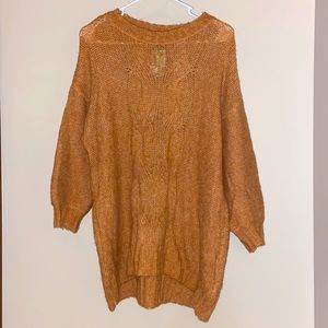 Aerie Oversized Knit Crewneck Sweater